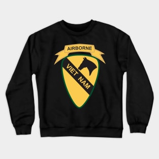 1st Cavalry Division SSI w Airborne Tab wo Txt X 300 Crewneck Sweatshirt